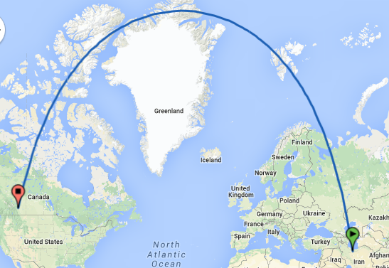 فریت بار به شهر کلگری کانادا
