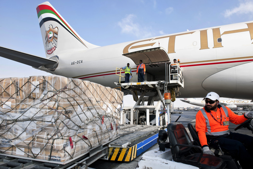 ارسال بارهوایی به اوکراین