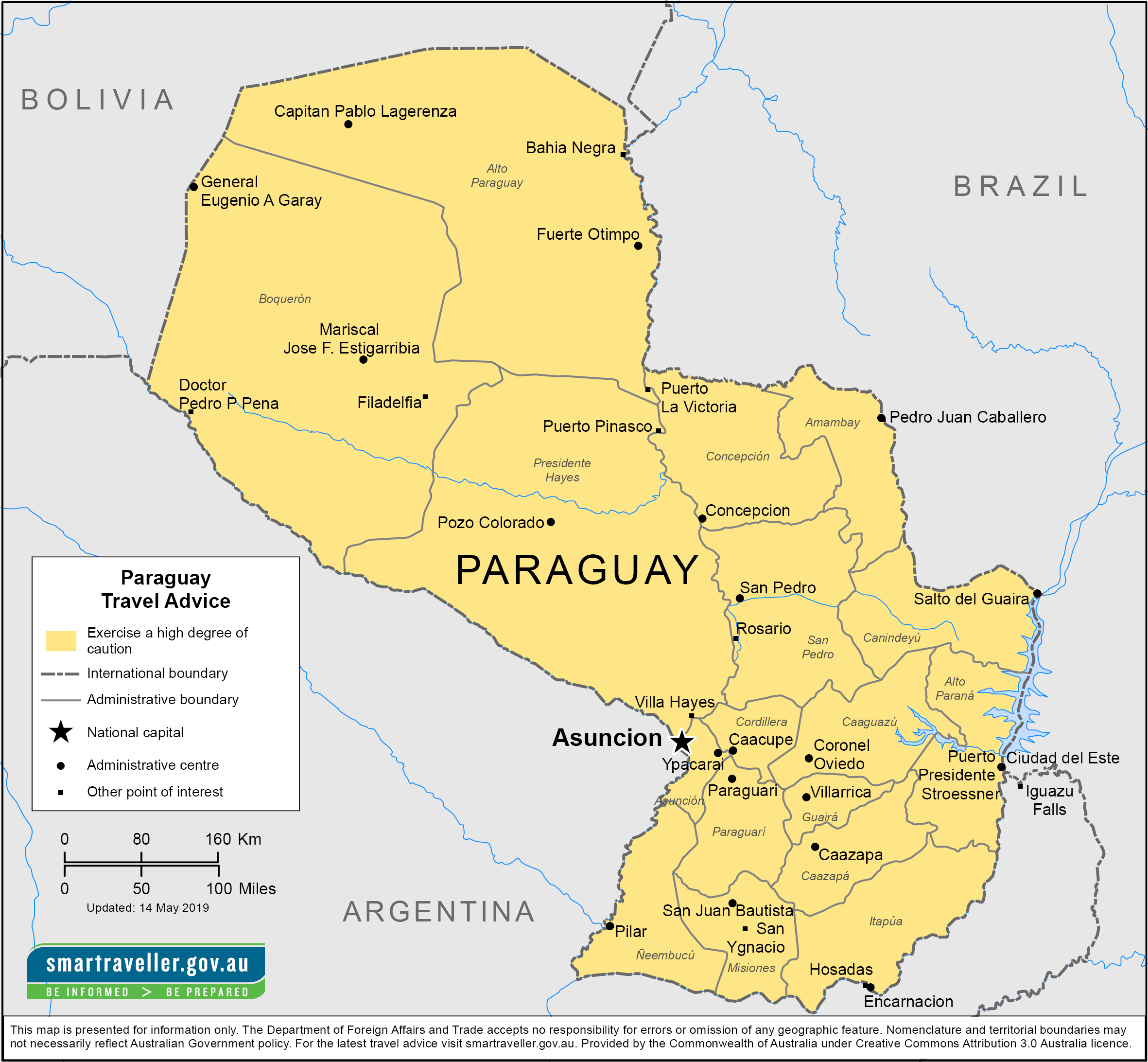 ارسال بارهوایی به پاراگوئه