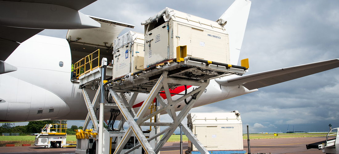حمل و نقل هوایی کالا