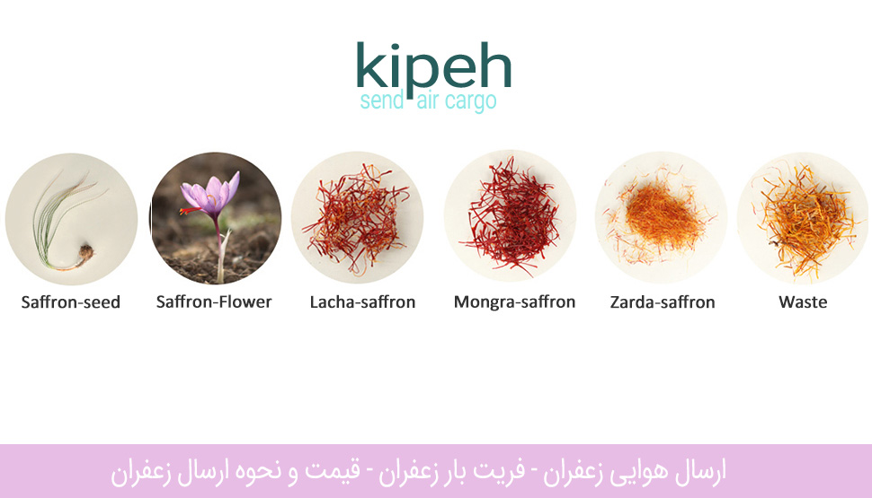 ارسال هوایی زعفران
