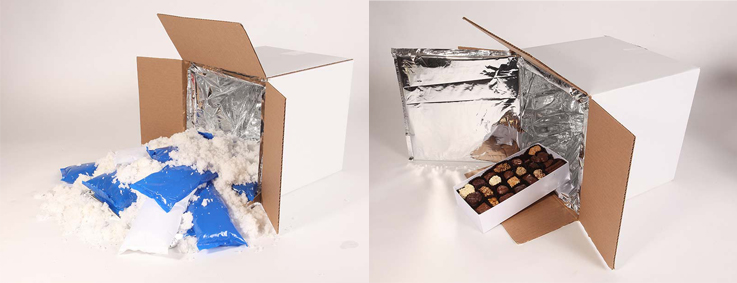 ارسال بار هوایی شکلات