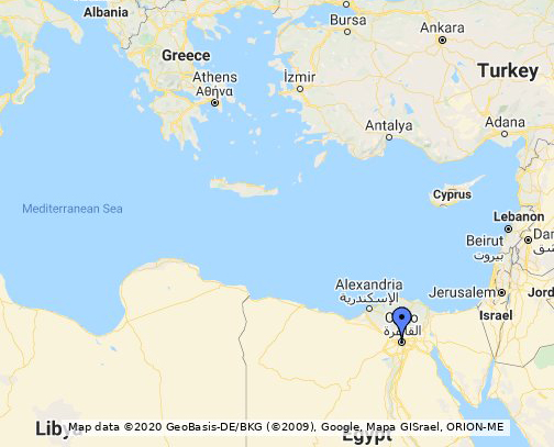 ارسال بار هوایی به قاهره